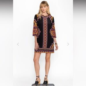 Johnny Was LUNNA SHIFT MINI DRESS